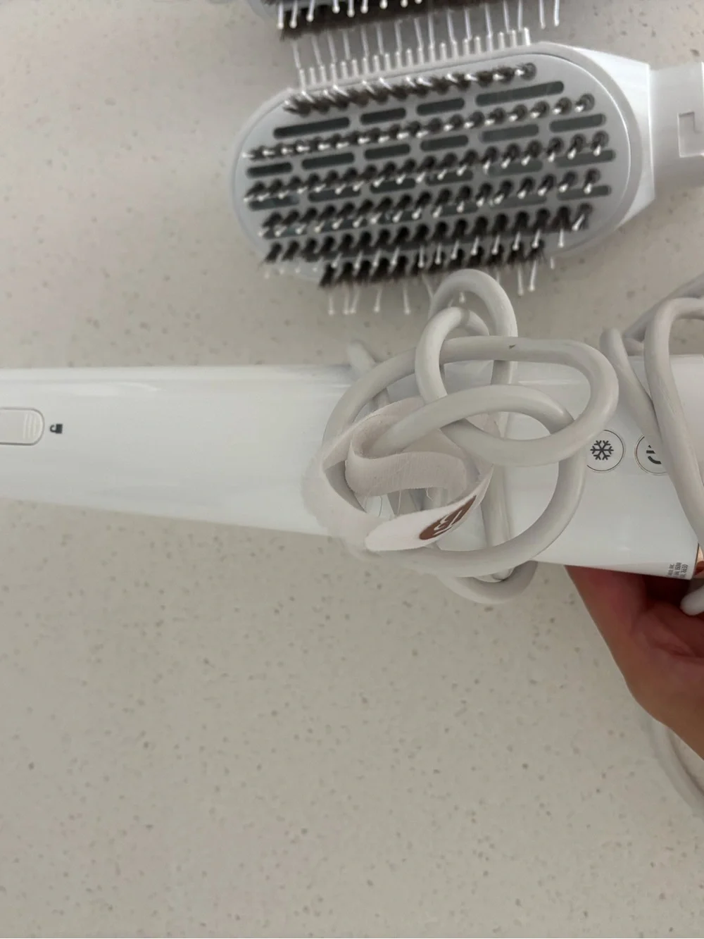 T3 AireBrush Duo Interchangeable Hot Air Blow Dry Brush